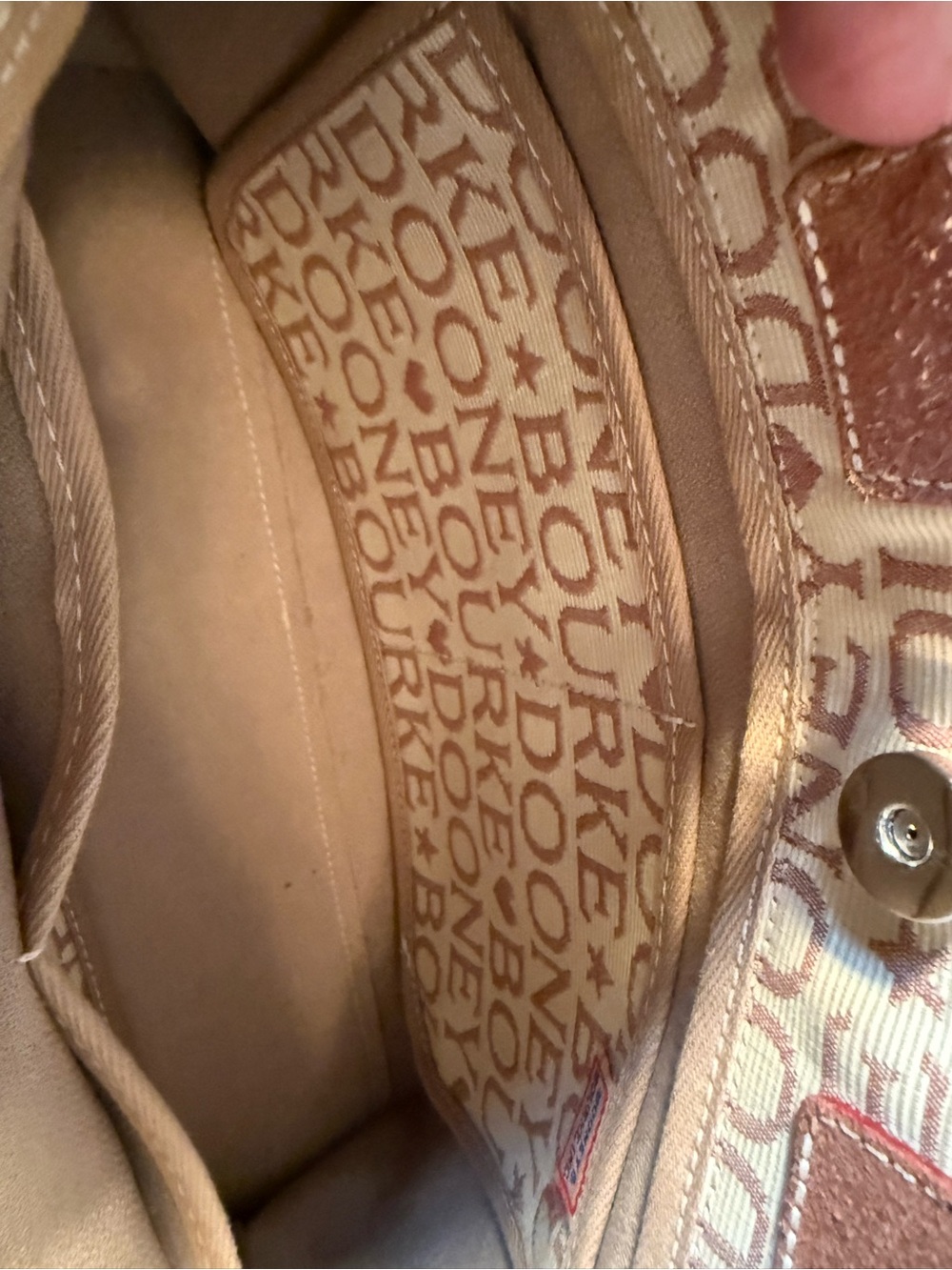 Dooney & Bourke Tote with Tassels - Picture 8 of 14